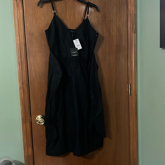 Saks Fifth Avenue Linen/Cotton Dress - Picture 1 of 5